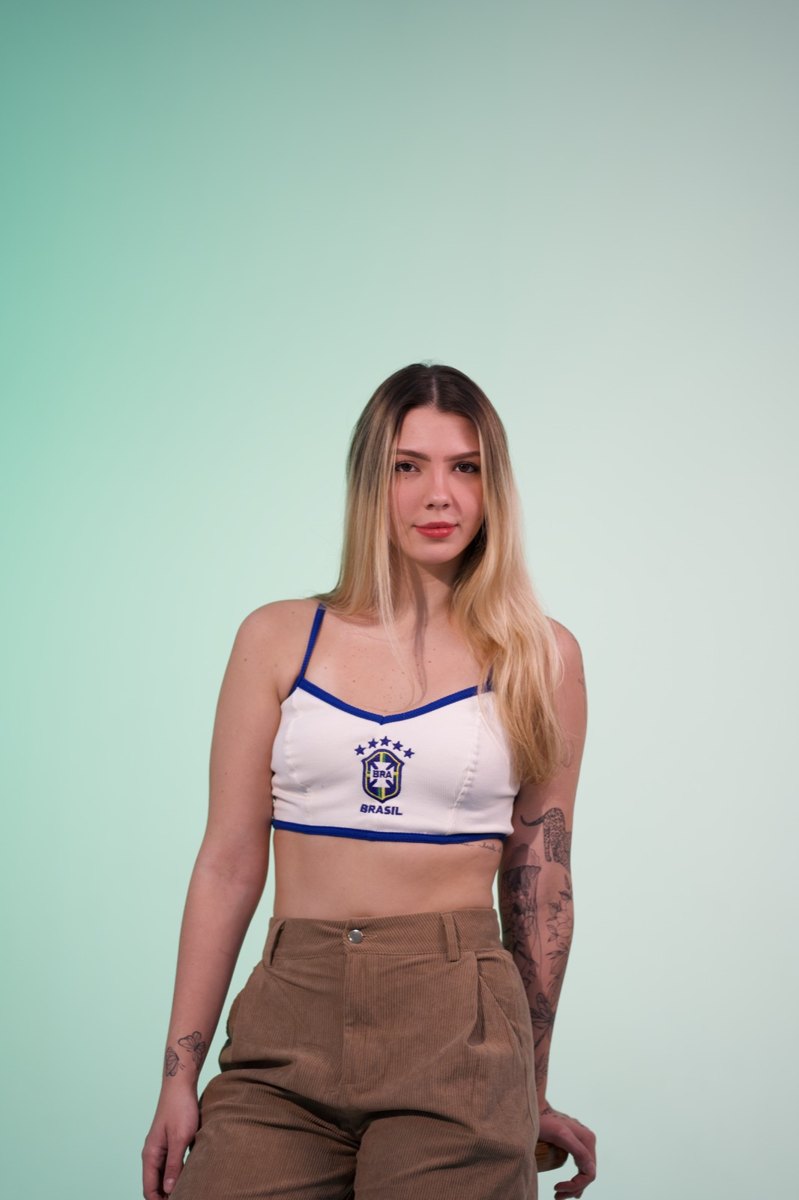 Cropped Brasil Branco 10