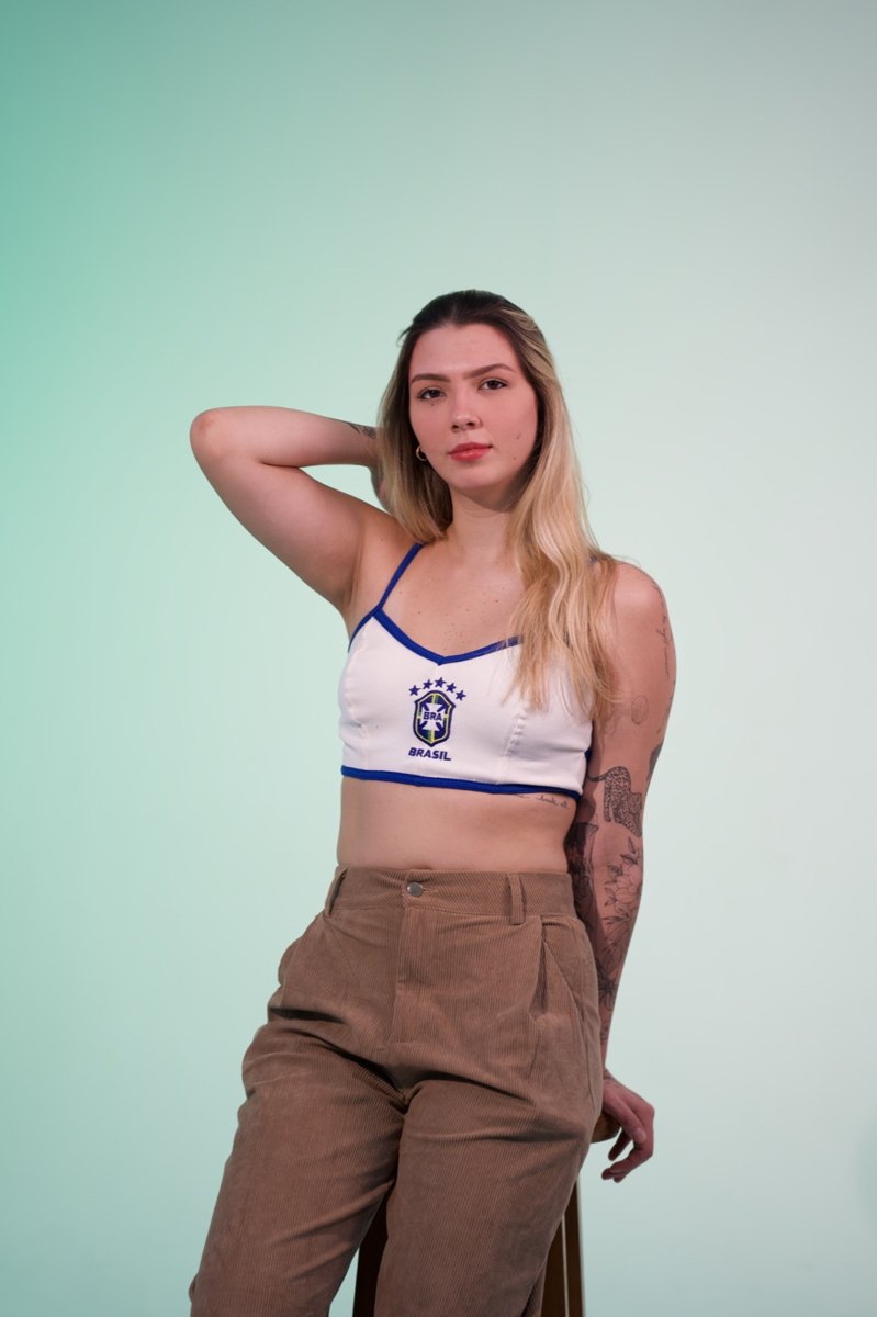 Cropped Brasil Branco 11