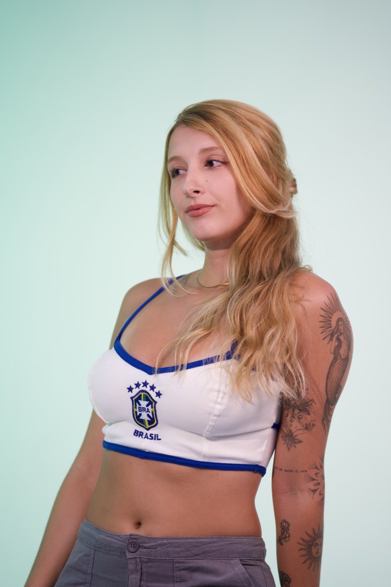 Cropped Brasil Branco 2