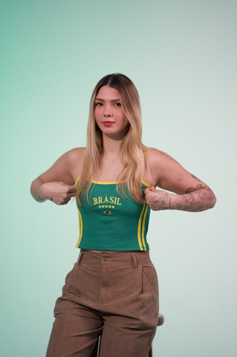 Cropped Brasil Verde 5